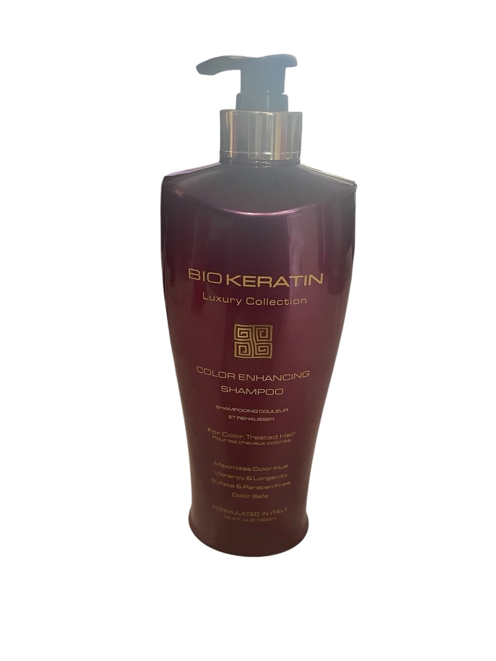 BioKeratin Luxury Collection Color Enhancing Shampoo 33.8 oz | New Sealed